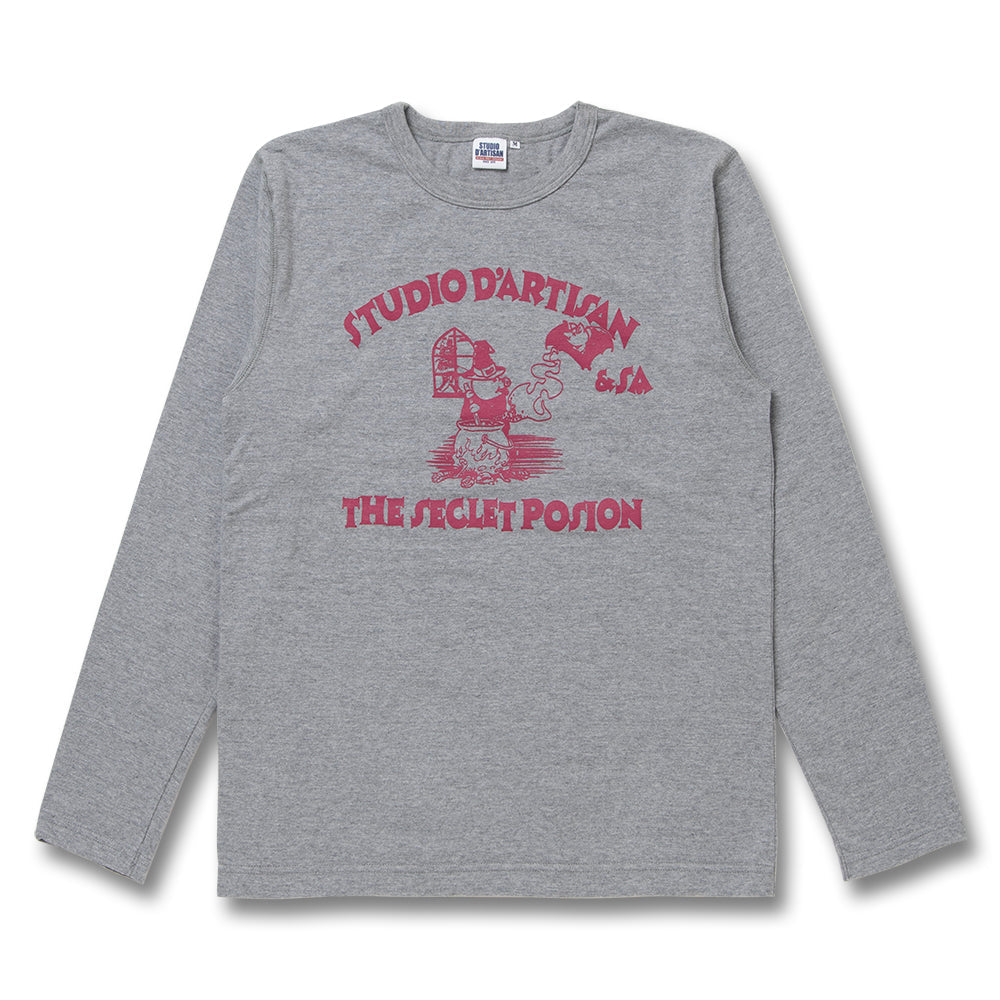 Printed Long Sleeve T-Shirt [8195B]