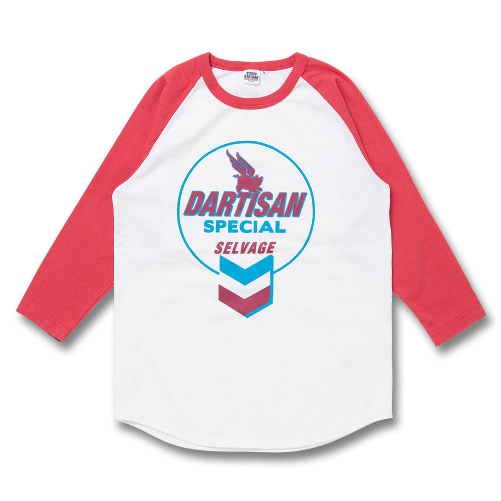 Raglan 3/4 Sleeve T-Shirt [8196A]