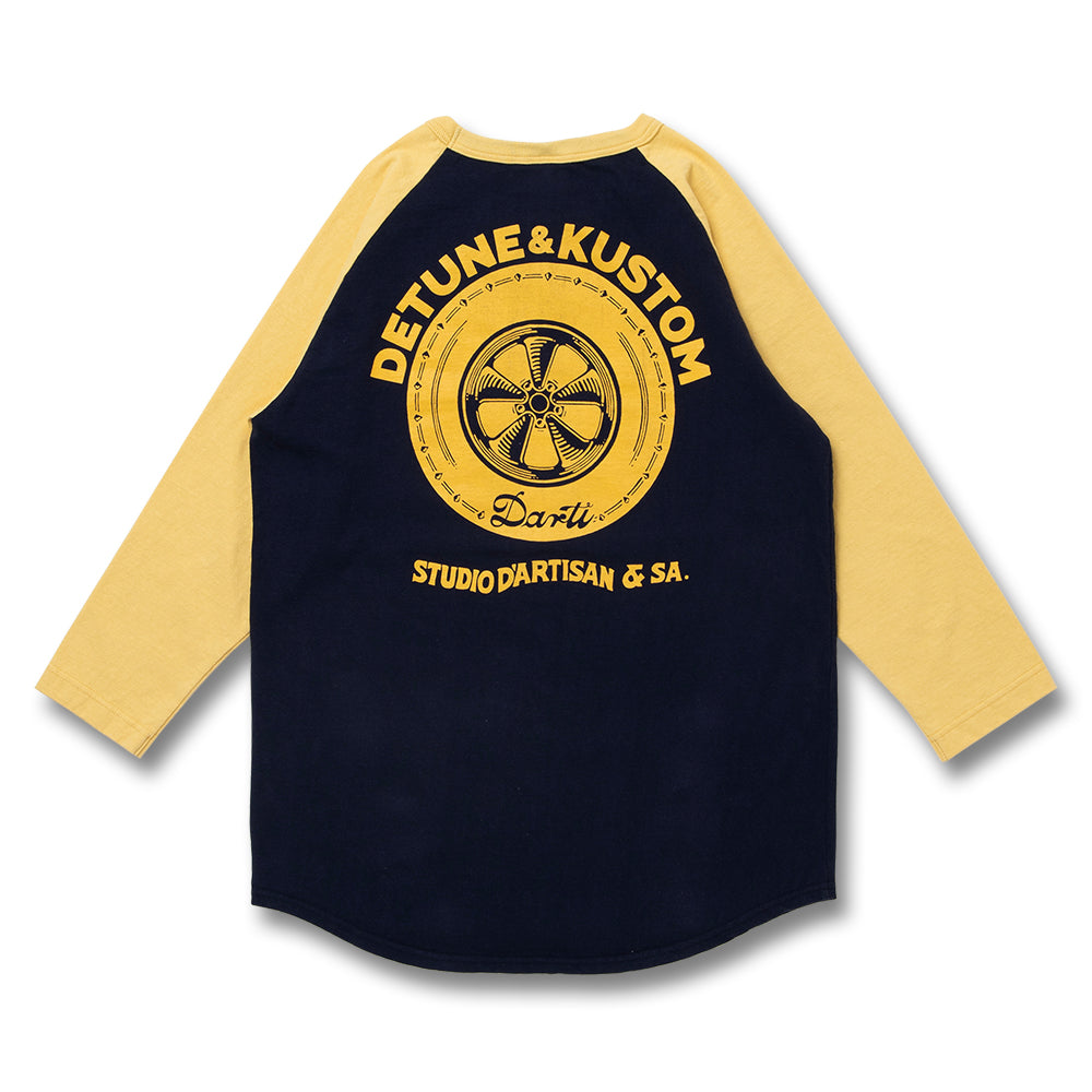 Raglan 3/4 Sleeve T-Shirt [8196B]