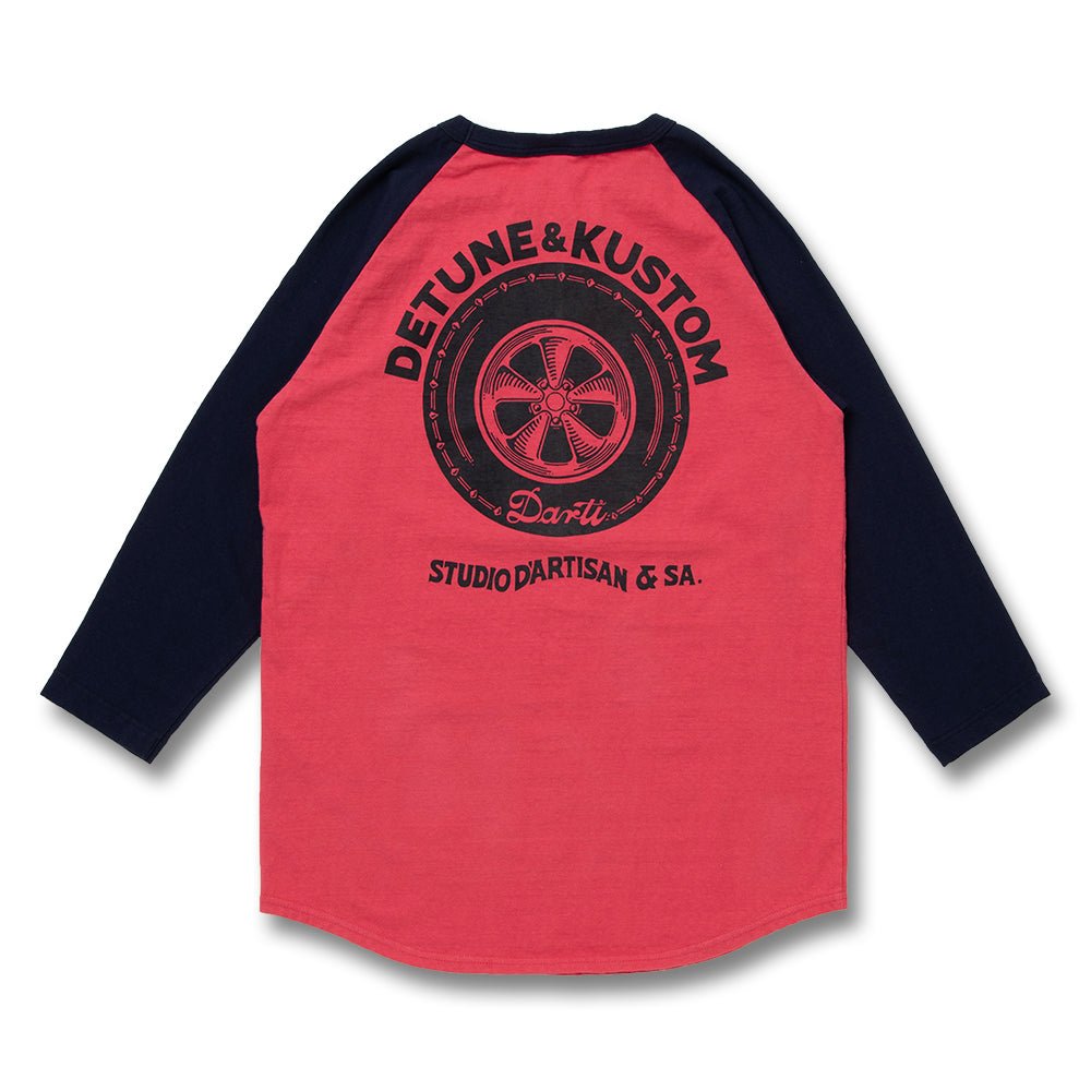 Raglan 3/4 Sleeve T-Shirt [8196B]
