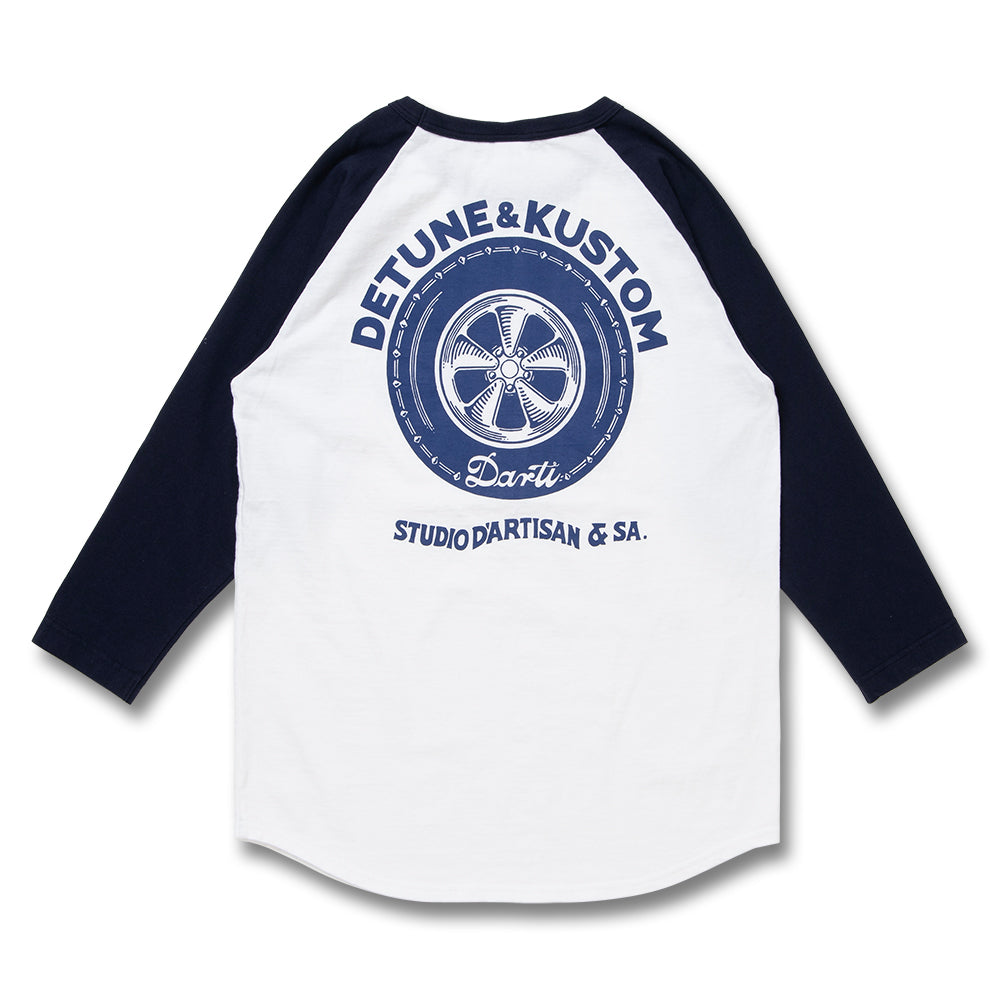 Raglan 3/4 Sleeve T-Shirt [8196B]