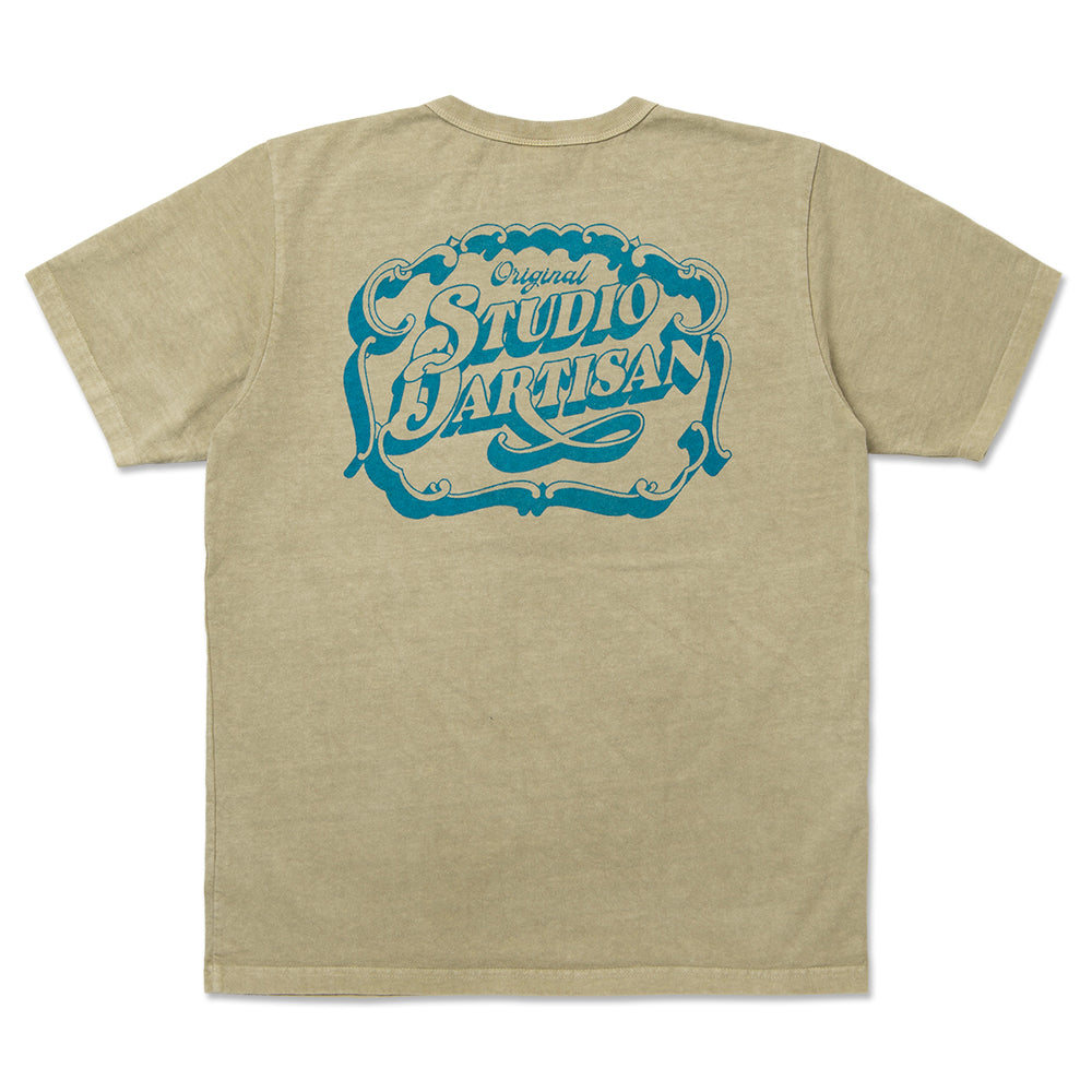 USA Cotton Pigment-Dyed T-Shirt [8207A]