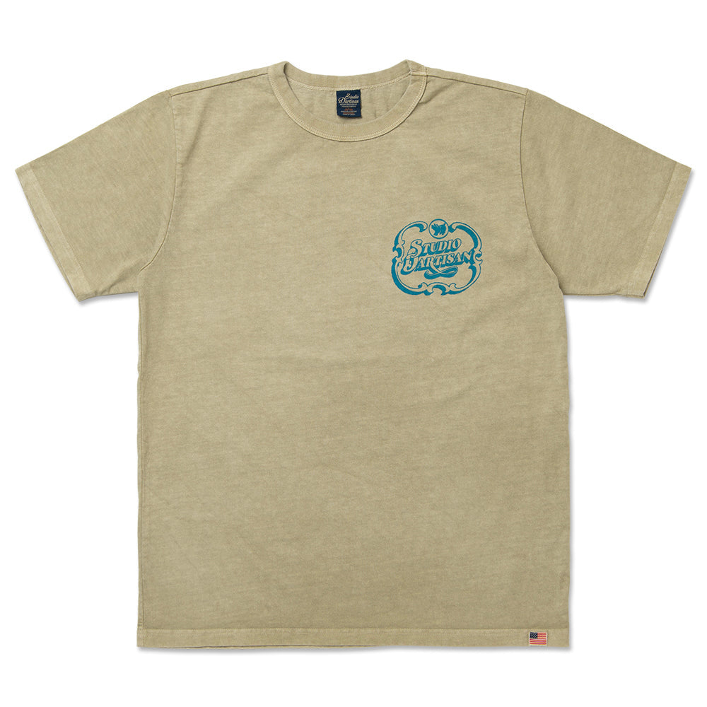 USA Cotton Pigment-Dyed T-Shirt [8207A]