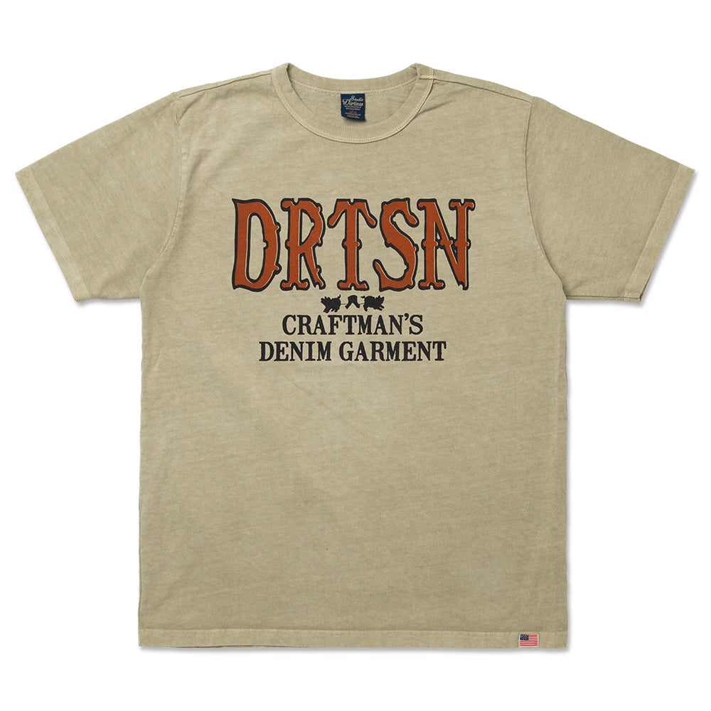 USA Cotton Pigment-Dyed T-Shirt [8207B]