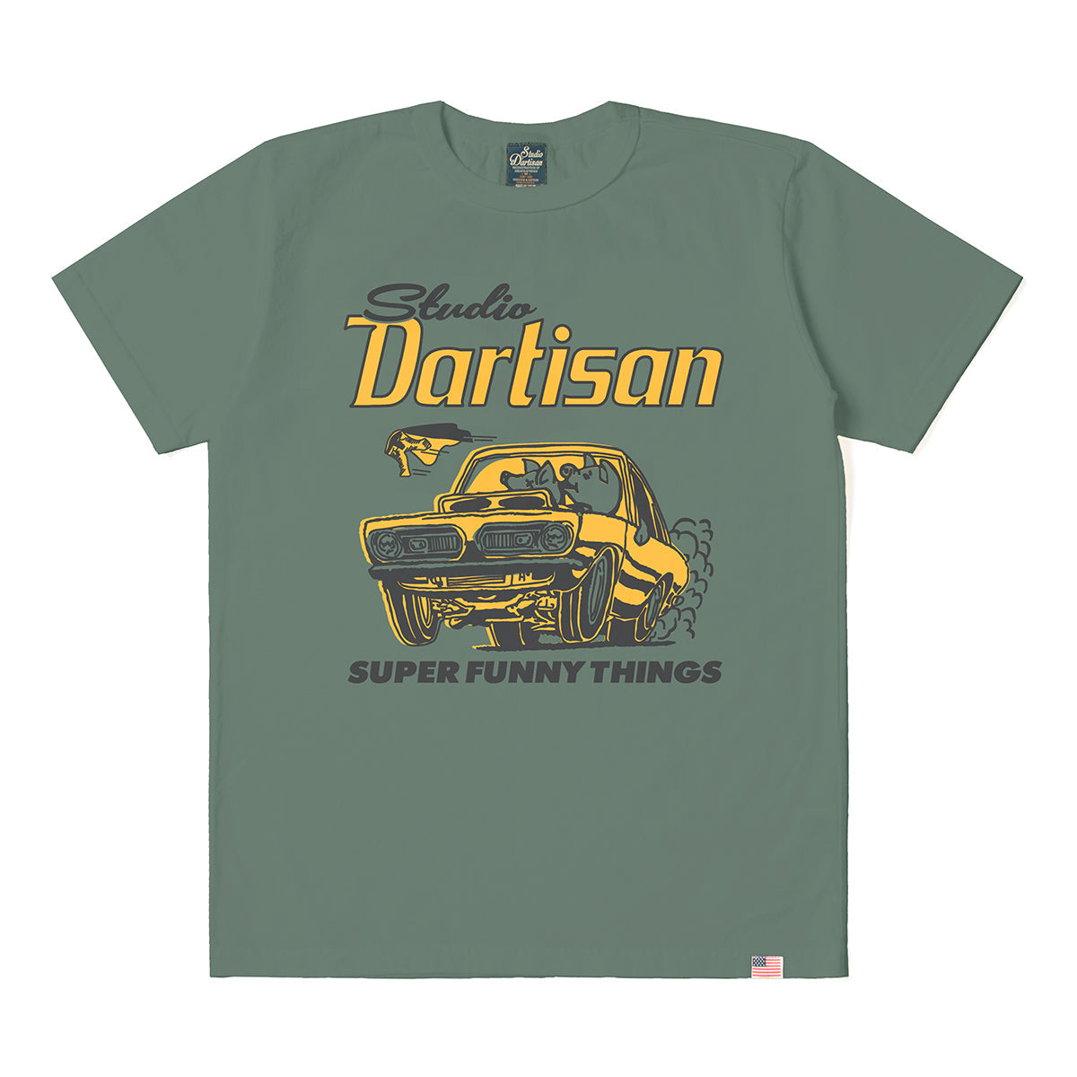 USA Cotton Printed T-Shirt [8232A]