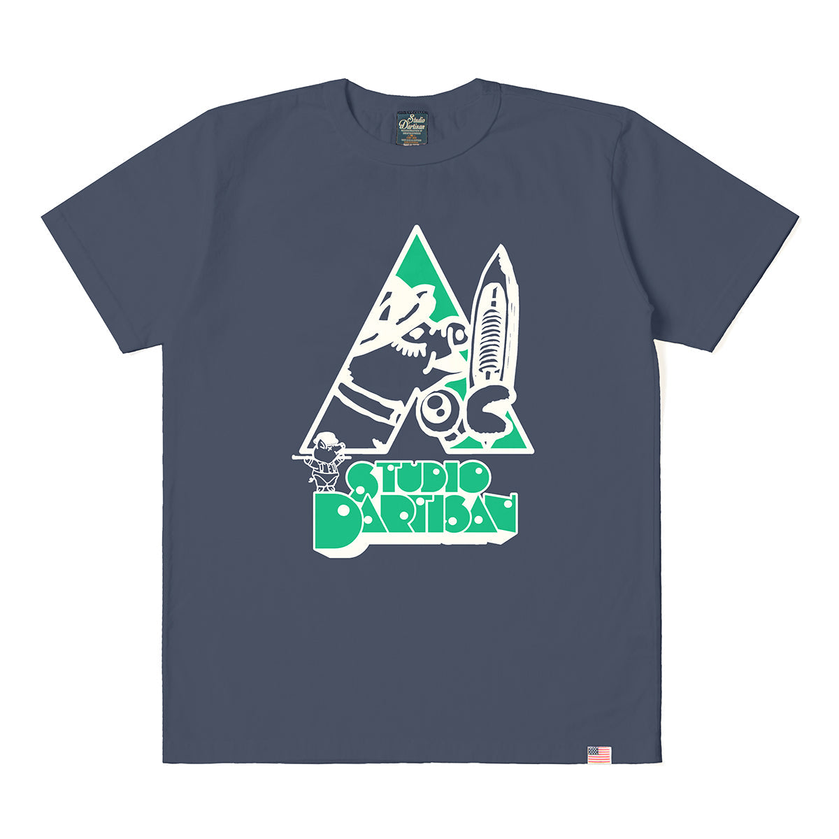 USA Cotton Printed T-Shirt [8233B]
