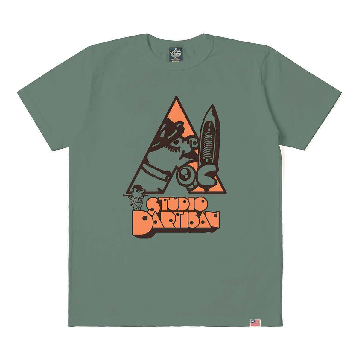 USA Cotton Printed T-Shirt [8233B]