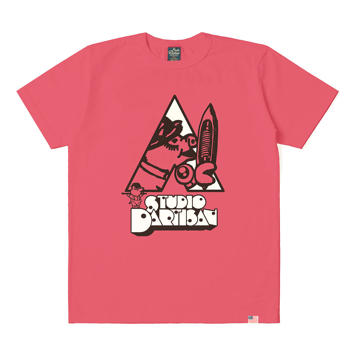 USA Cotton Printed T-Shirt [8233B]
