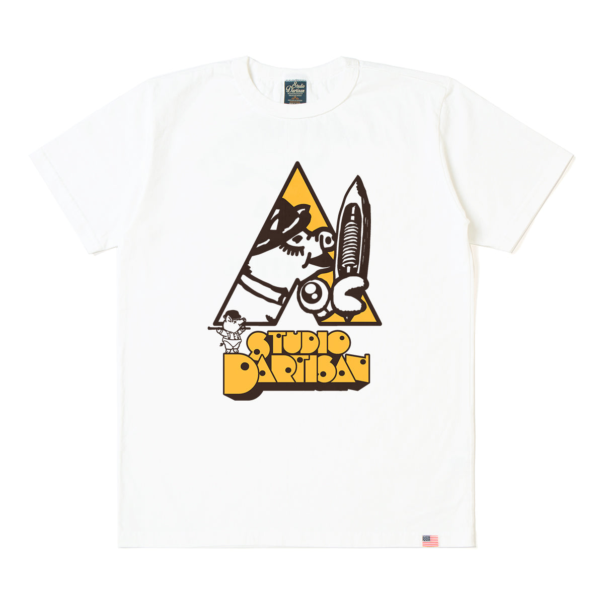 USA Cotton Printed T-Shirt [8233B]