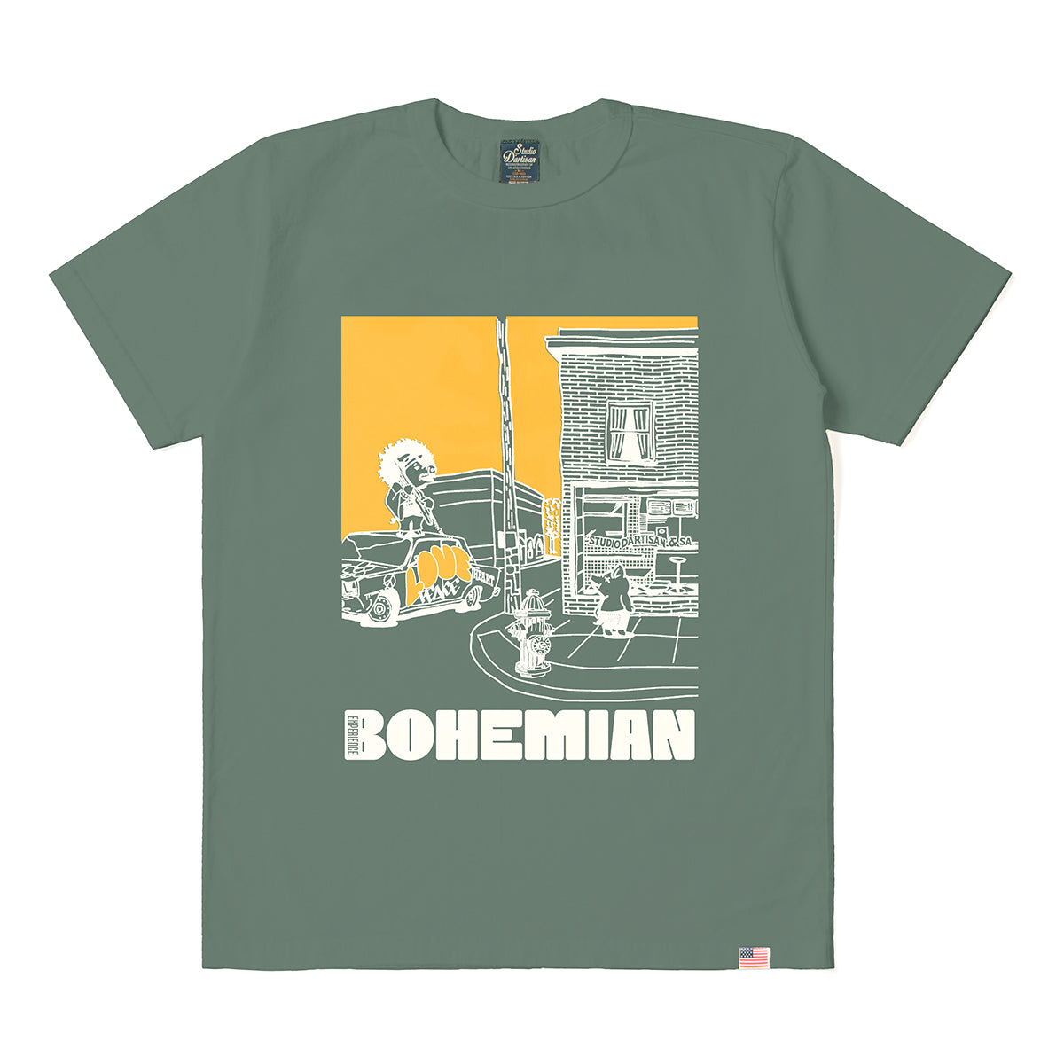 USA Cotton Printed T-Shirt [8234B]