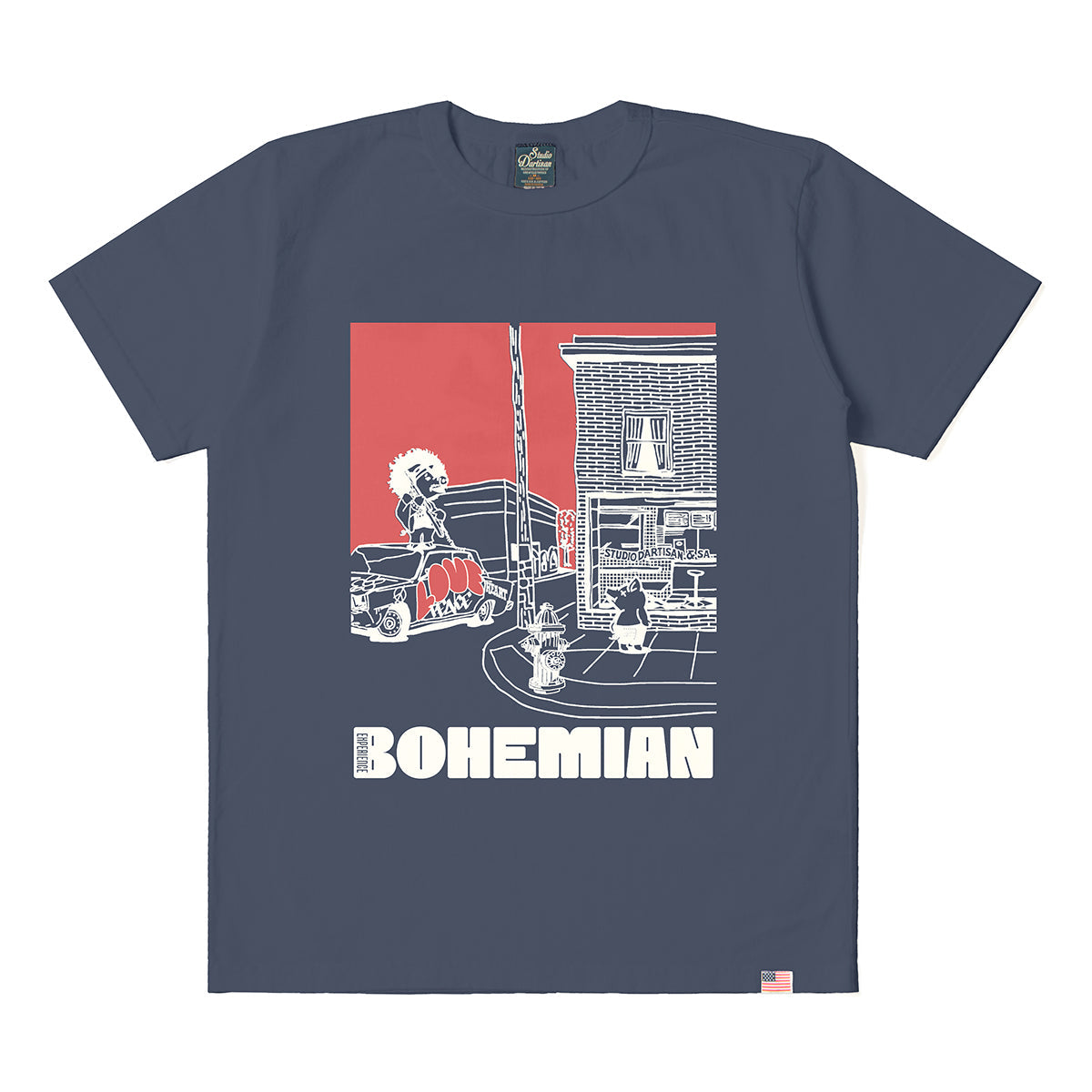 USA Cotton Printed T-Shirt [8234B]