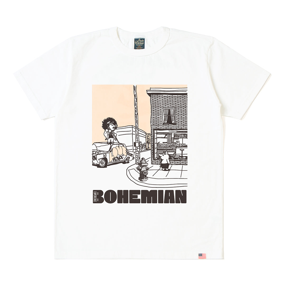 USA Cotton Printed T-Shirt [8234B]