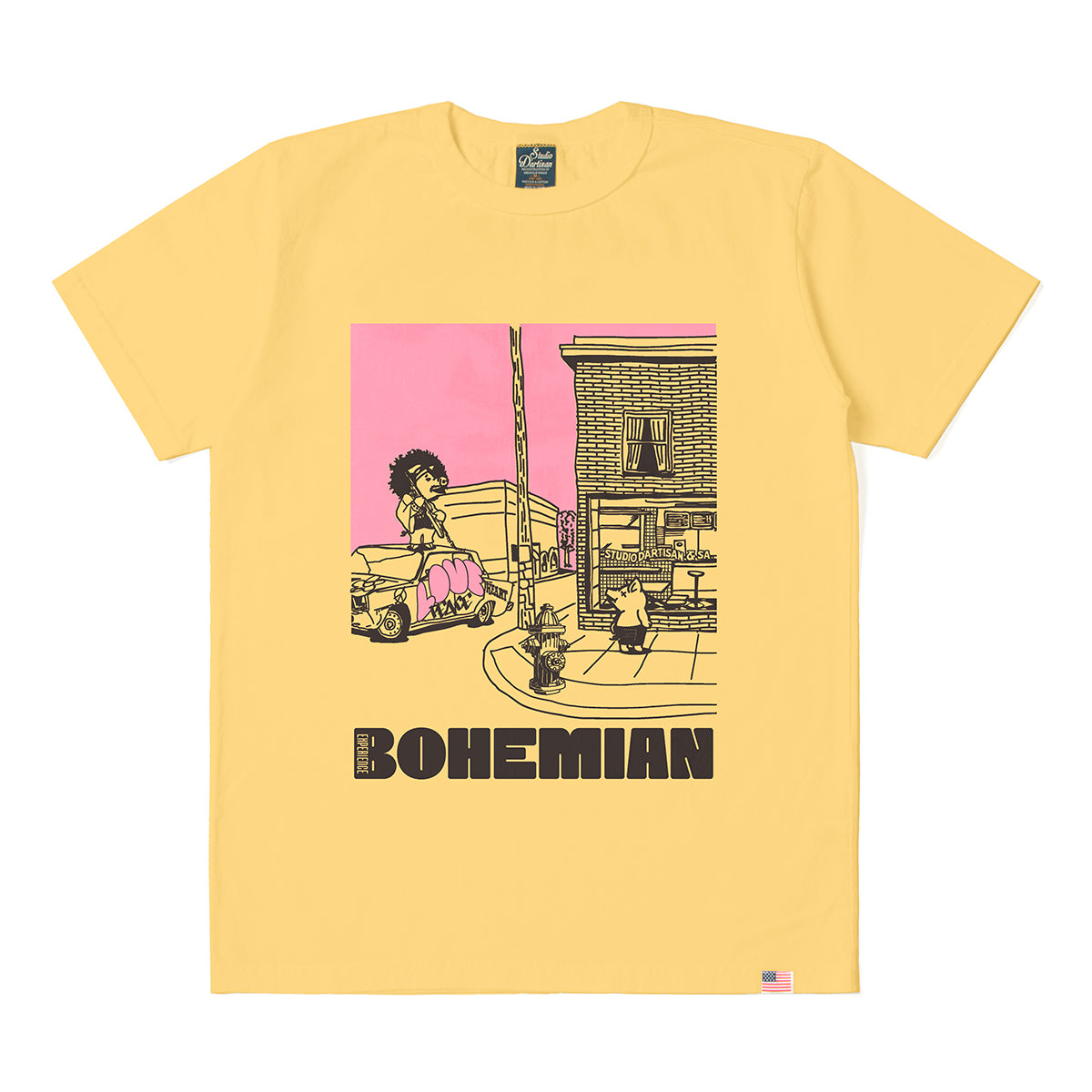 USA Cotton Printed T-Shirt [8234B]
