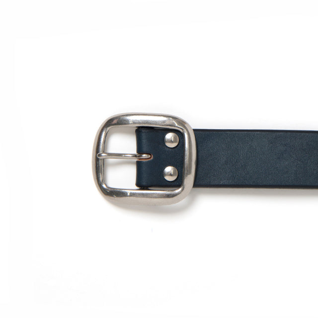 Indigo Benz Leather Belt [B-81-IND]