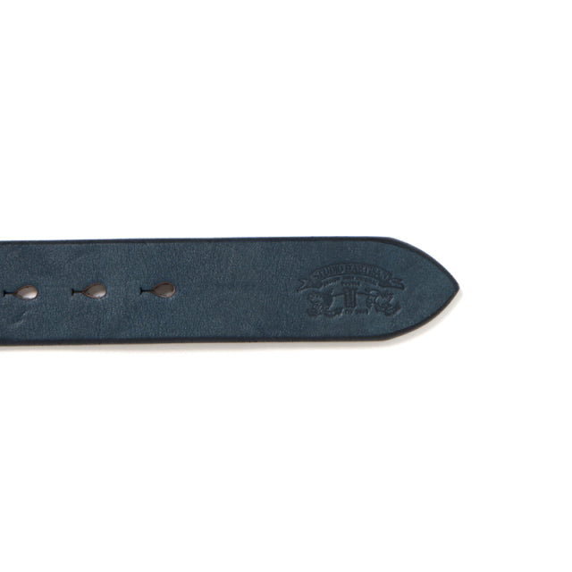 Indigo Benz Leather Belt [B-81-IND]