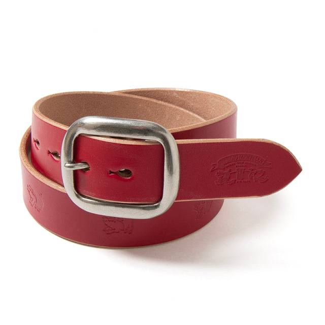 Benz Leather Stamped Belt [B-88]