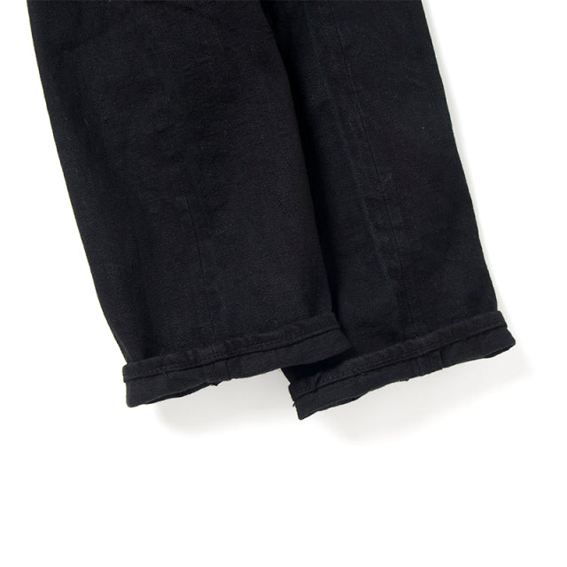 Kyoto Black Pattern Dyed Jeans [D1864]