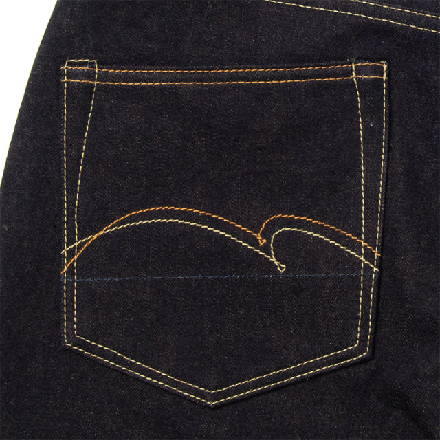Indigo Shibori Dyed Jeans [D1879]