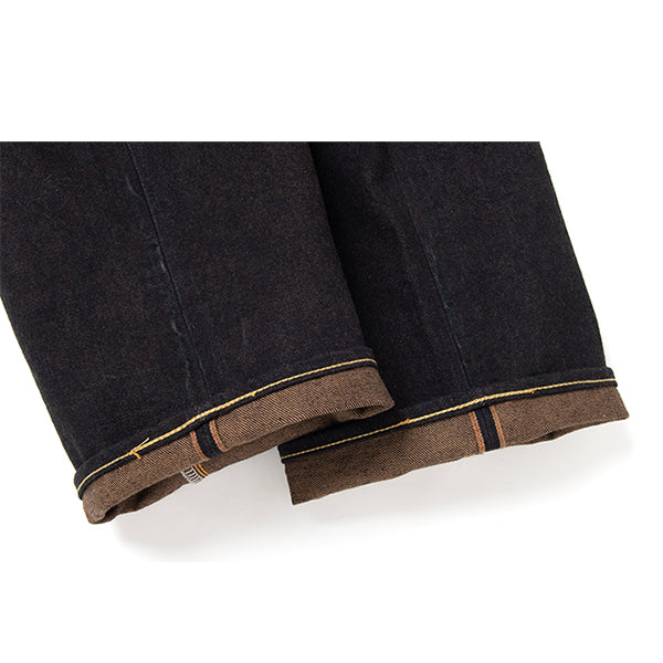 Indigo Shibori Dyed Jeans [D1879] Big Size