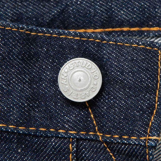 Loose Straight Wash Jeans [D1890] - Big Size
