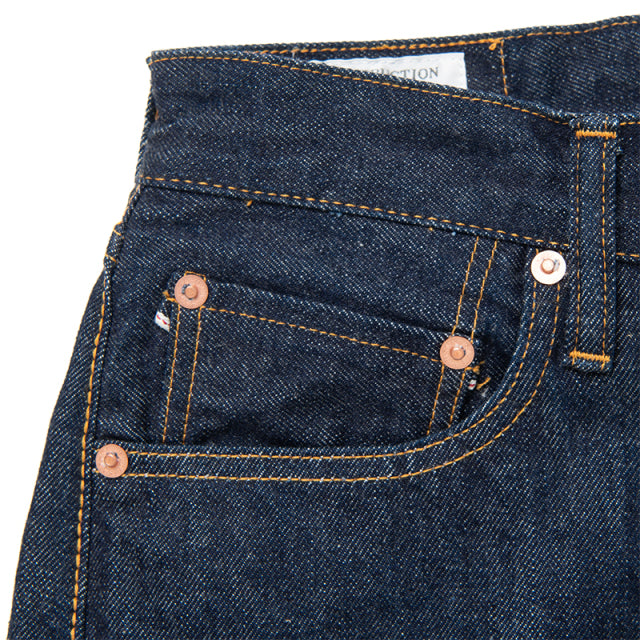 Loose Straight Wash Jeans [D1890]