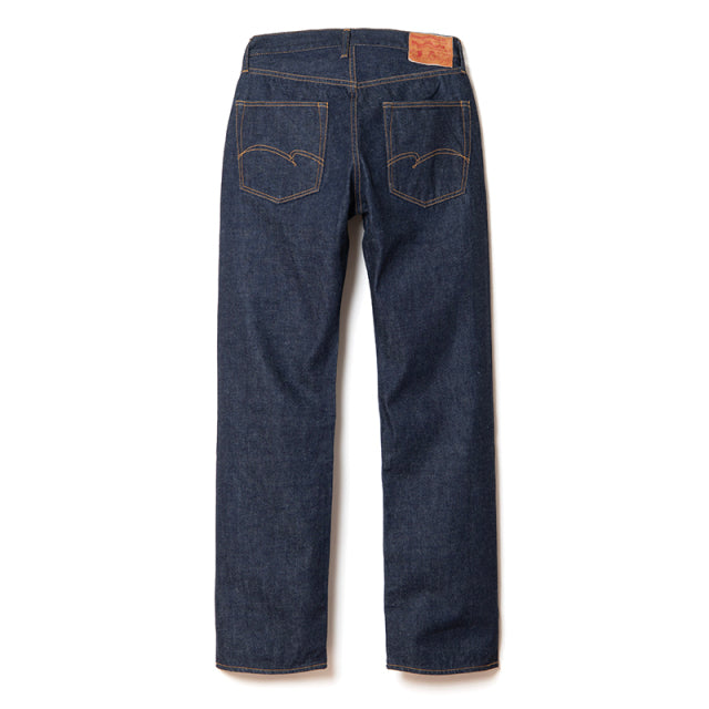 Loose Straight Wash Jeans [D1890]