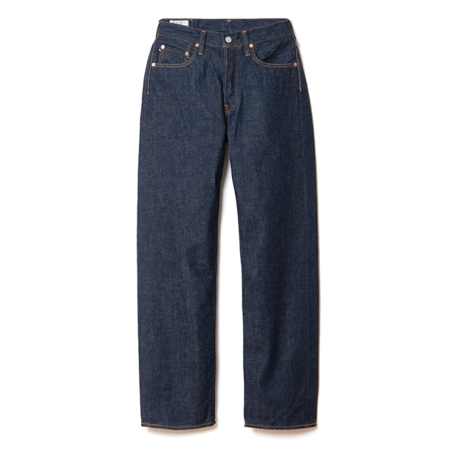 Loose Straight Wash Jeans [D1890] - Big Size