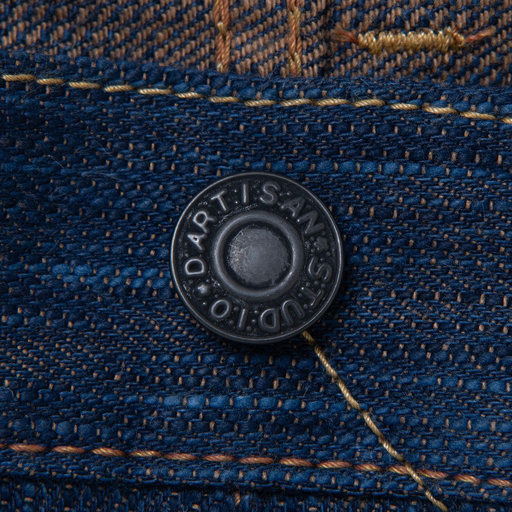 Awa Indigo & Persimmon-Dyed Jeans [D1905]