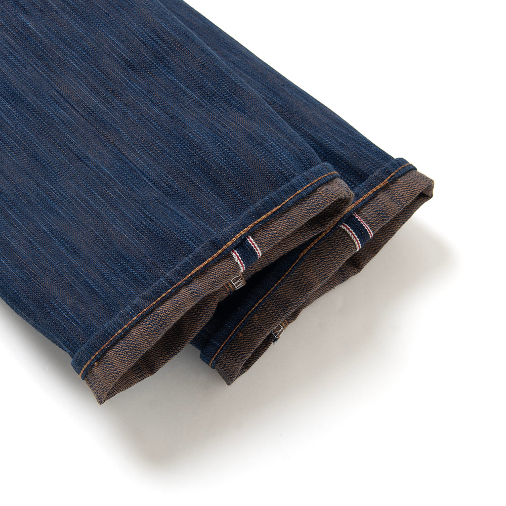 Awa Indigo & Persimmon-Dyed Jeans [D1905]