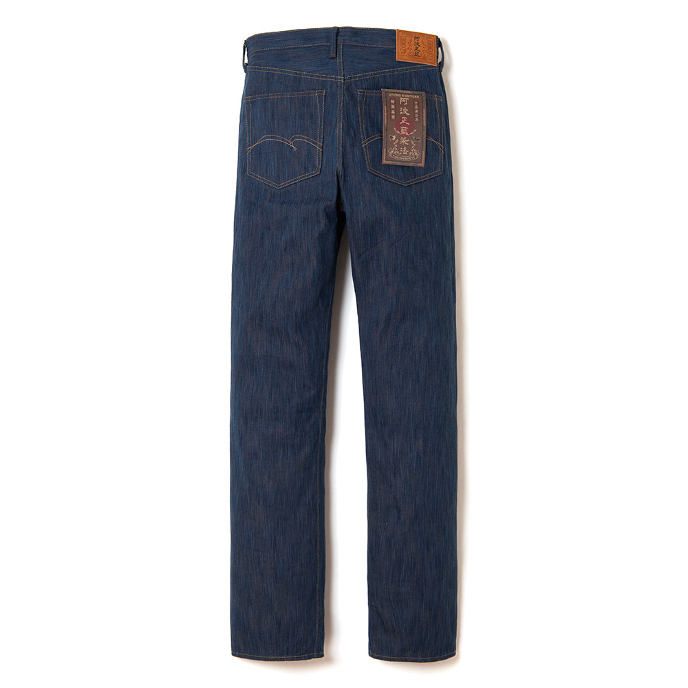 Awa Indigo & Persimmon-Dyed Jeans [D1905]