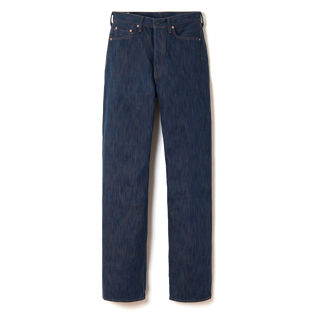 Awa Indigo & Persimmon-Dyed Jeans [D1905] - Big Size