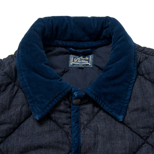 Denim Quilted Jacket [D4551]