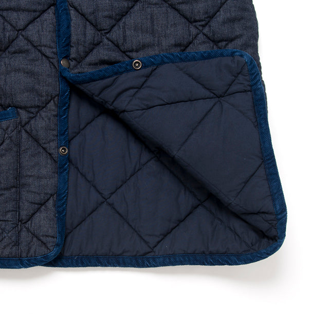 Denim Quilted Jacket [D4551]