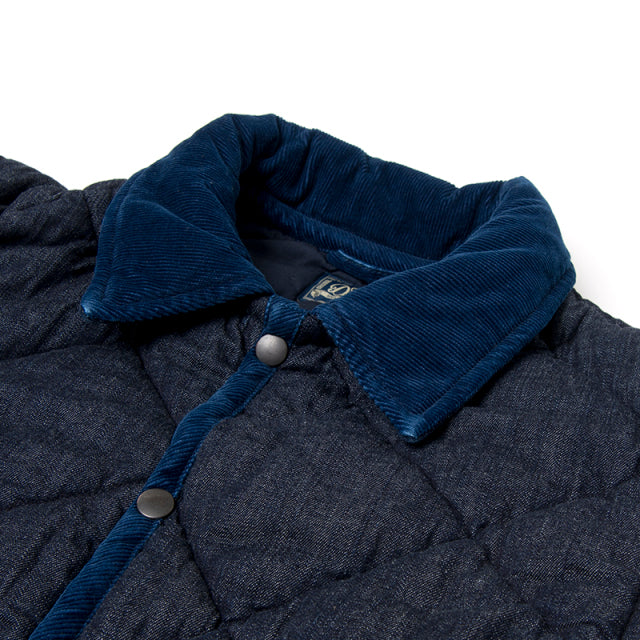Denim Quilted Jacket [D4551]