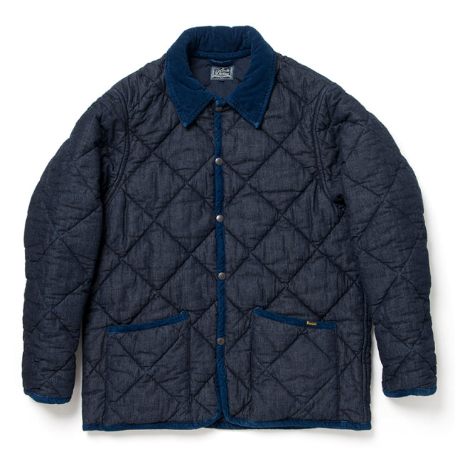 Denim Quilted Jacket [D4551]