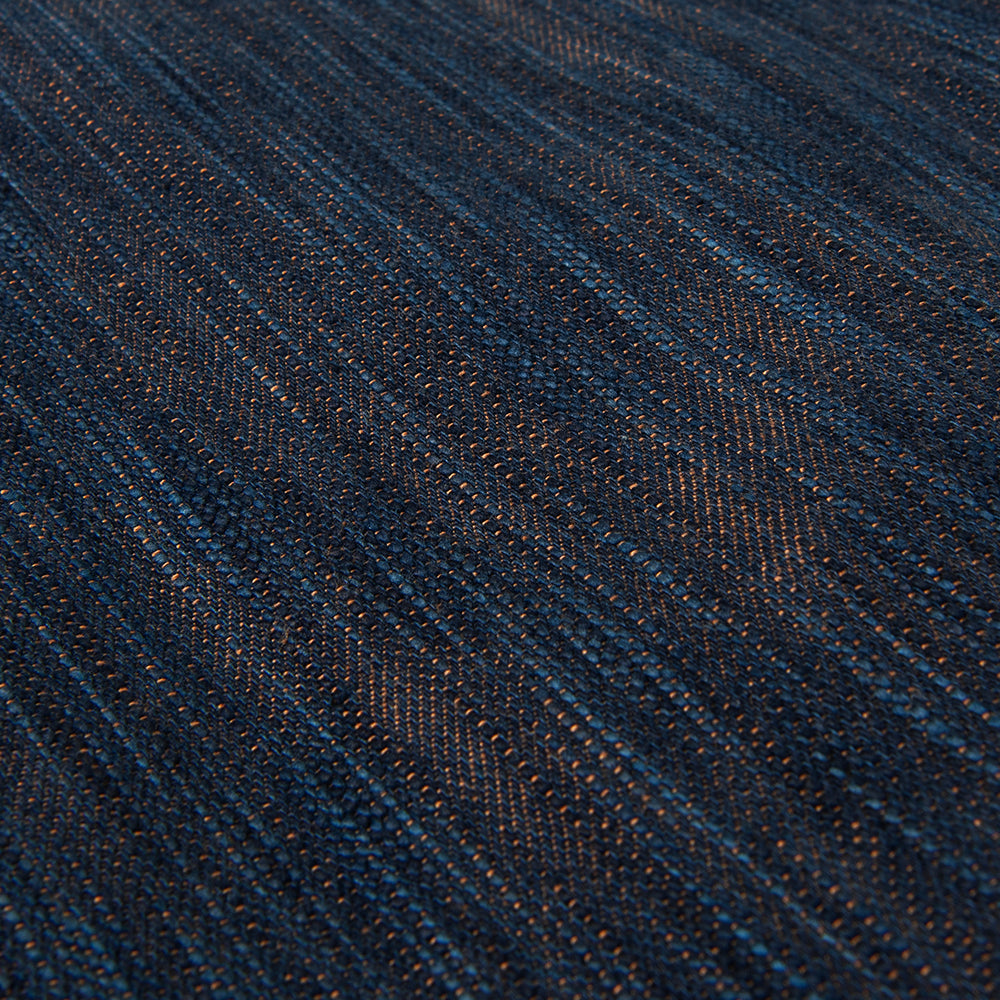 Awa Indigo & Persimmon-Dyed Denim Jacket [D4615] Big Size
