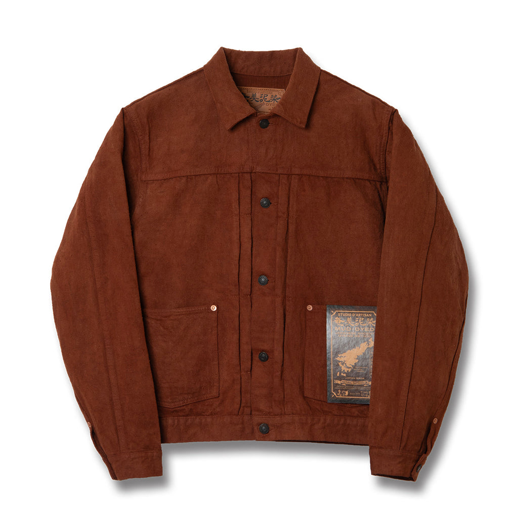 Amami Oshima Mud-Dyed GL3 Denim Jacket [D4631]