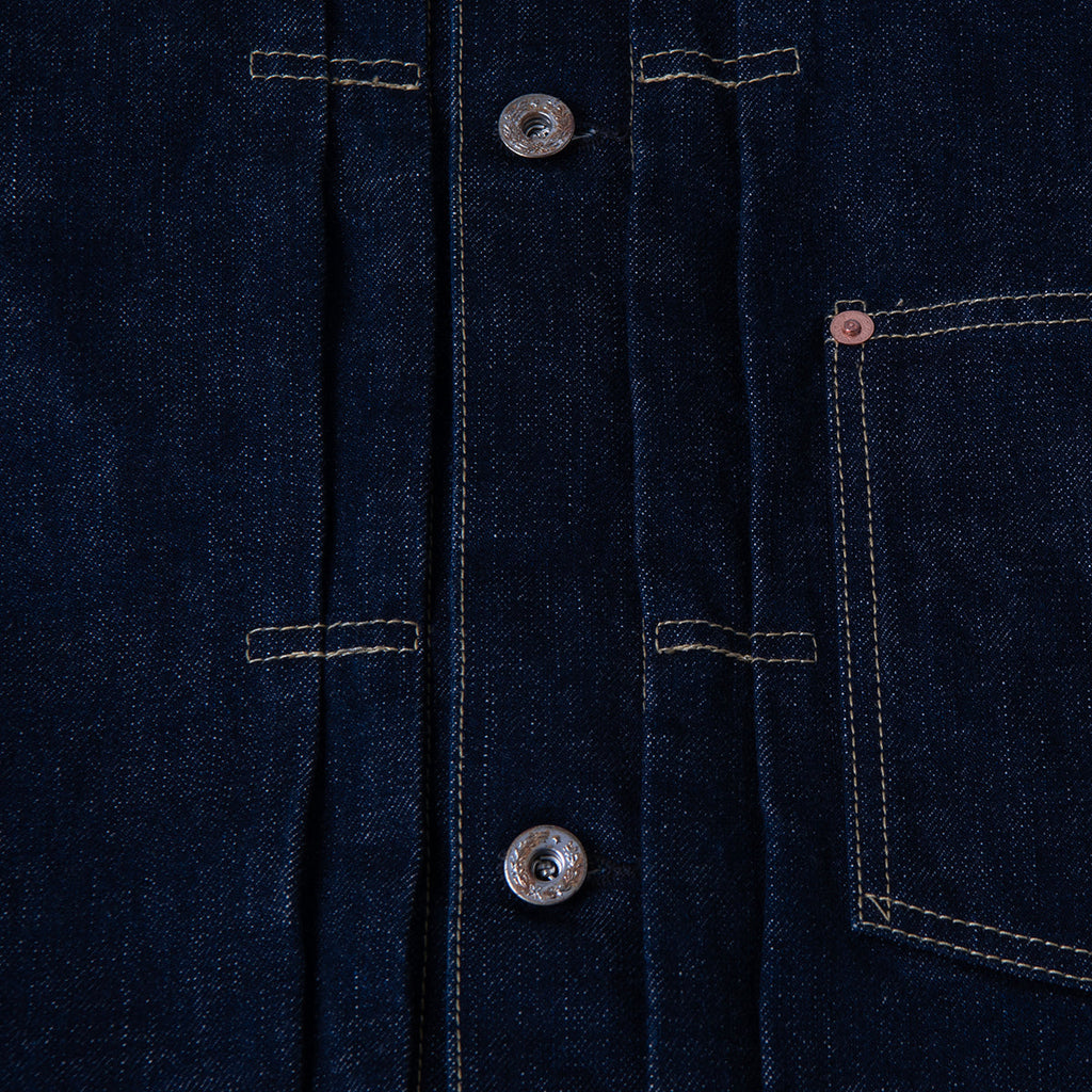 16oz Heavyweight Selvedge Denim Jacket [D4677]