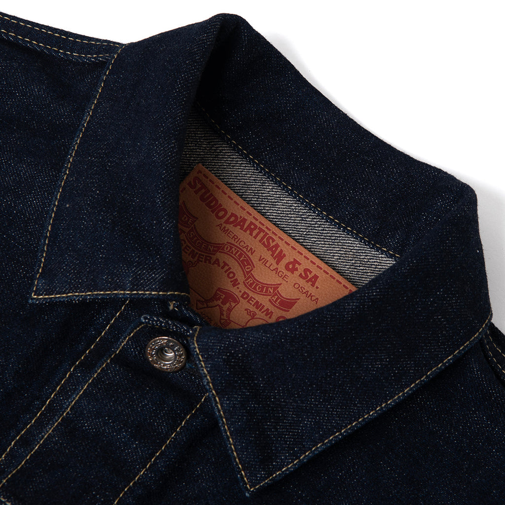 16oz Heavyweight Selvedge Denim Jacket [D4677]