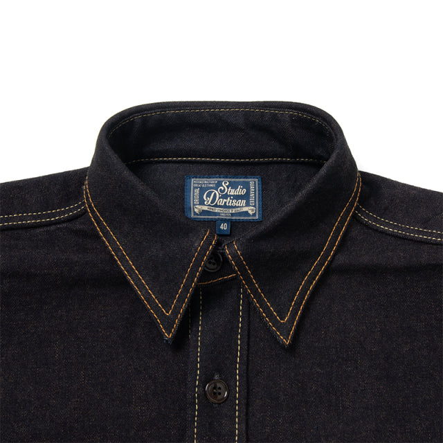 Indigo-Dyed Denim Shirt [D5702]