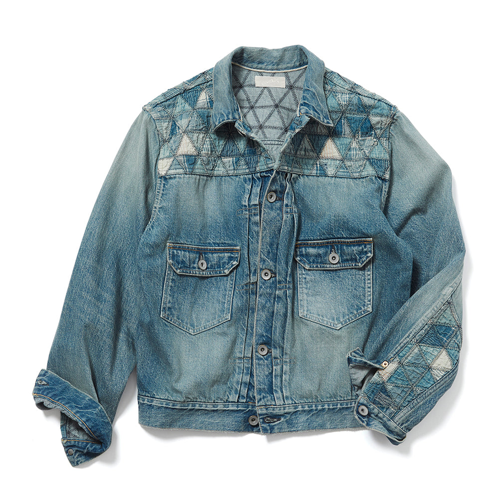 Tsugihagi Denim Jacket【MSP-4000】
