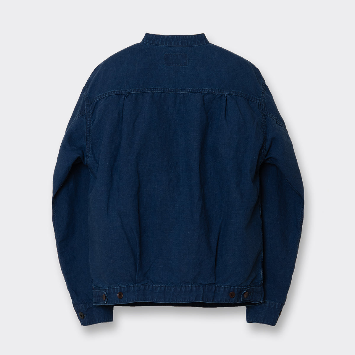 Indigo Linen Jacket  [OR-4311]