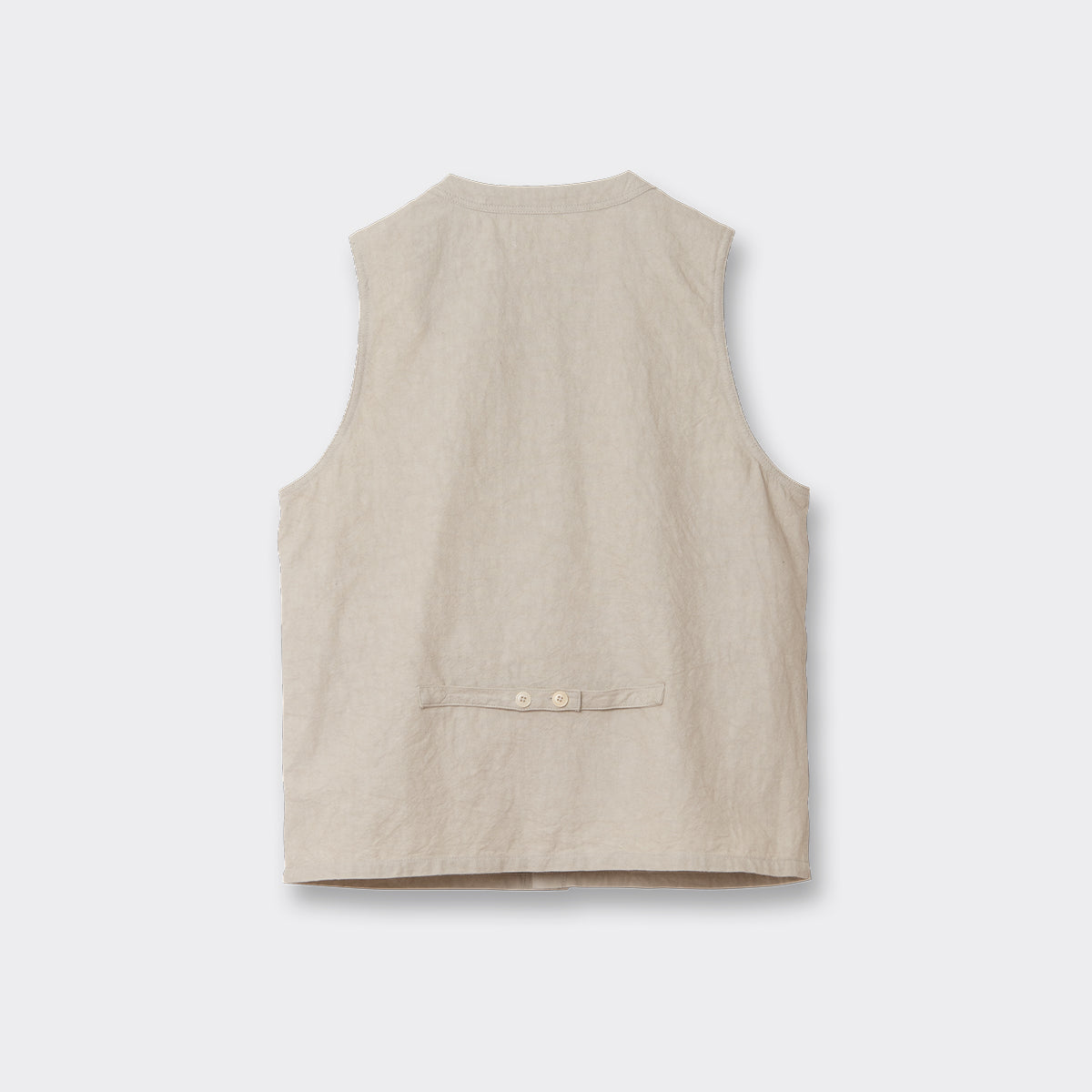 Cotton Linen Gilet  [OR-4314]