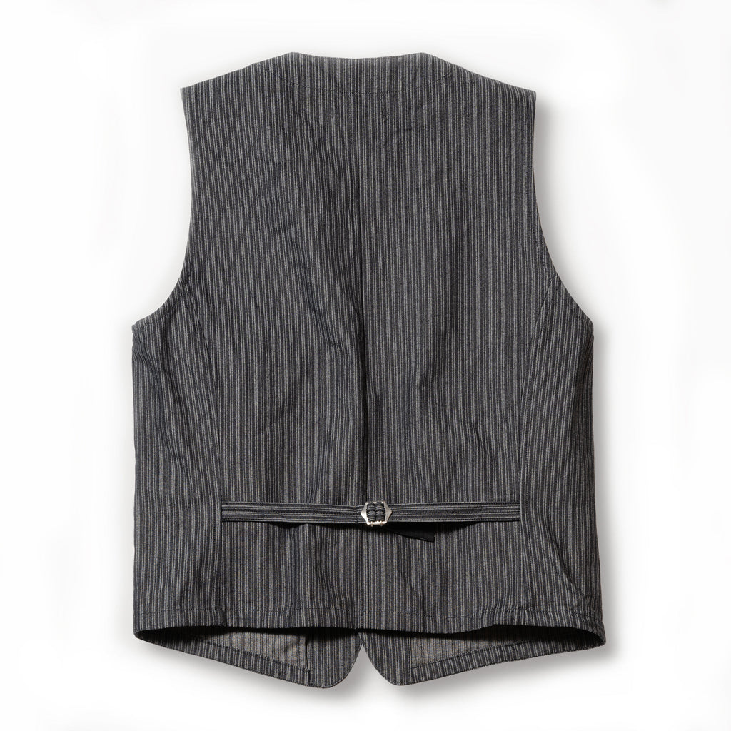 Indigo Dobby Gilet [OR-4326]