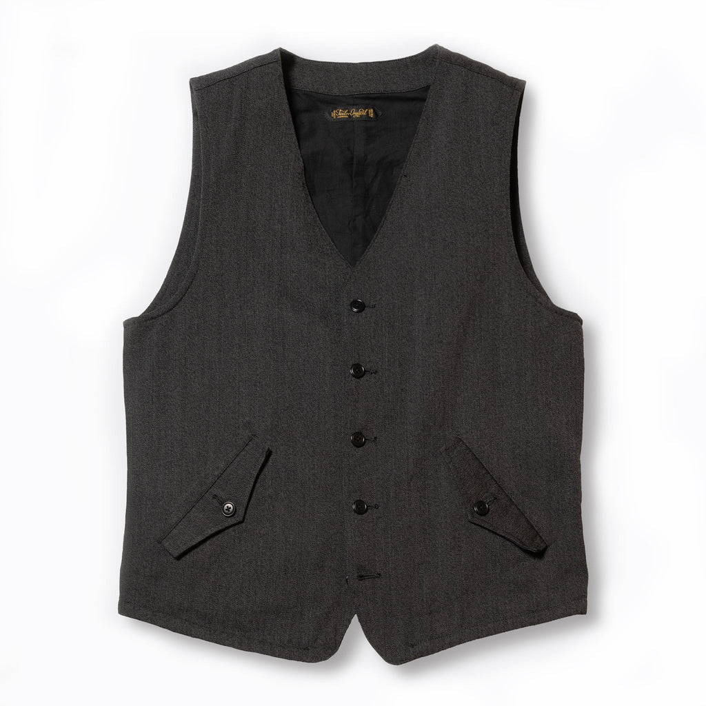 Classic Twill Gilet [OR-4328]