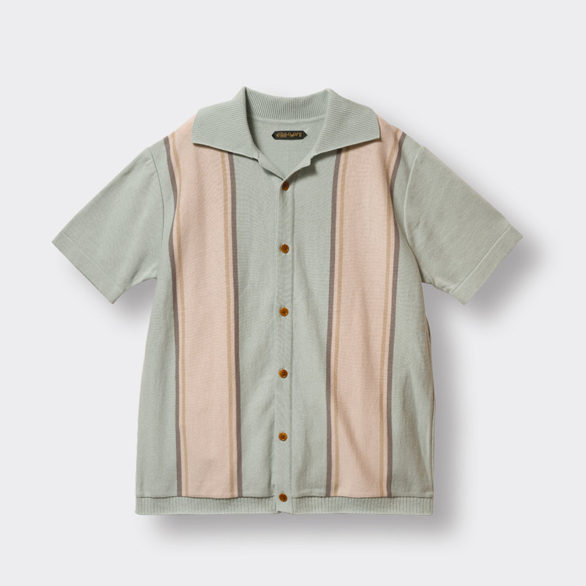 Stripe Knit Shirt  [OR-9103]
