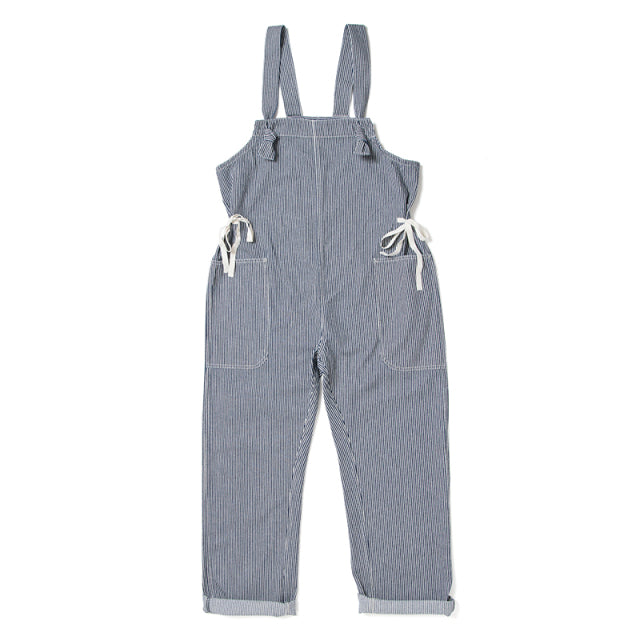 Hickory Stripe Overalls [SDL-1013]