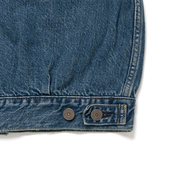 Used Cropped Denim Jacket [SDL-4001U]