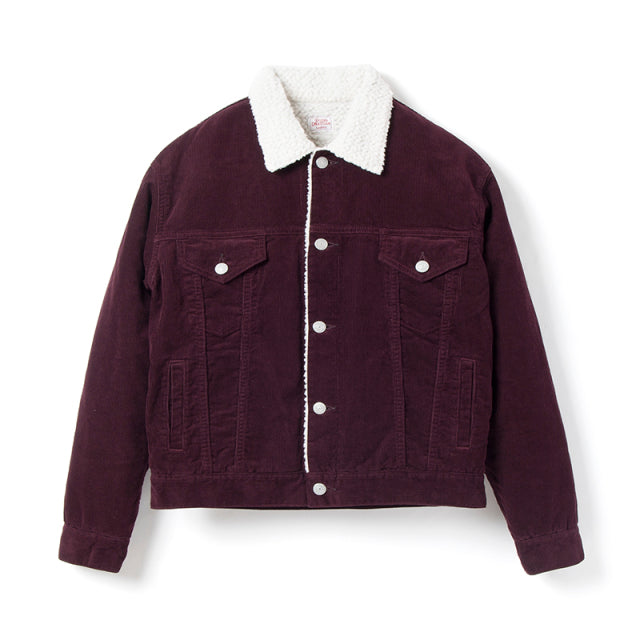 Corduroy Boa Jacket [SDL-4003]
