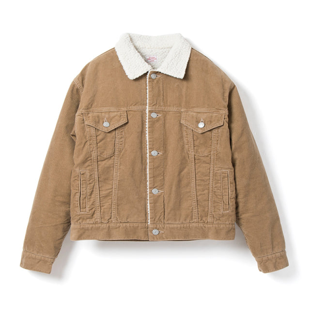 Corduroy Boa Jacket [SDL-4003]